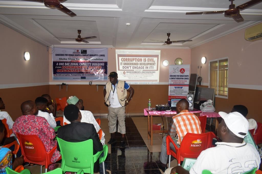 One Day Zonal Capacity Building for Community Based Organizations (CBOs) in Ankpa/Omala/Olamaboro Federal Constituency