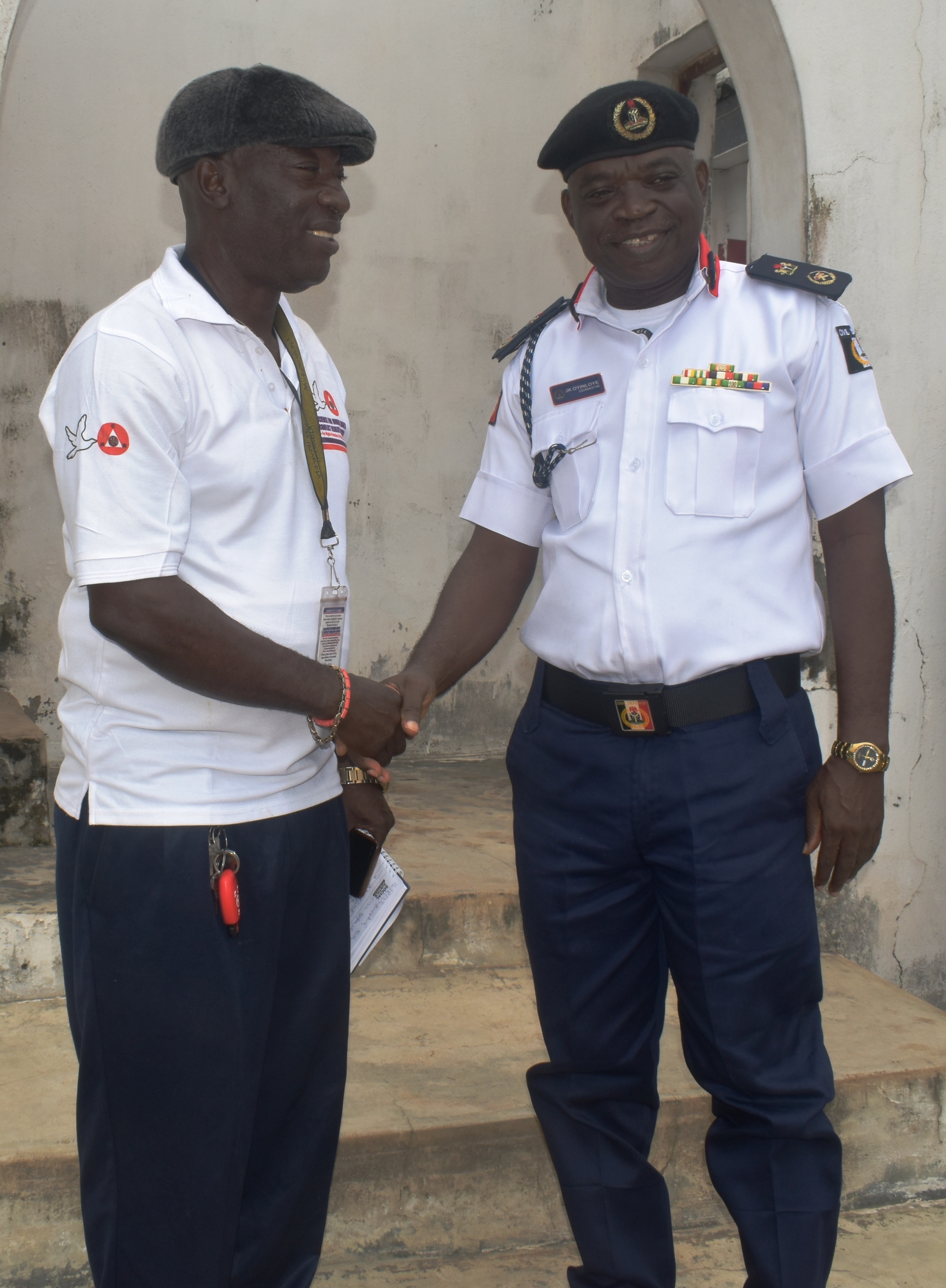 Conscience for Human Rights and Conflict Resolution(CHRCR) Advocacy Visit  to Nigeria Security and Civil Defence Corps(NSCDC) Kogi State Command