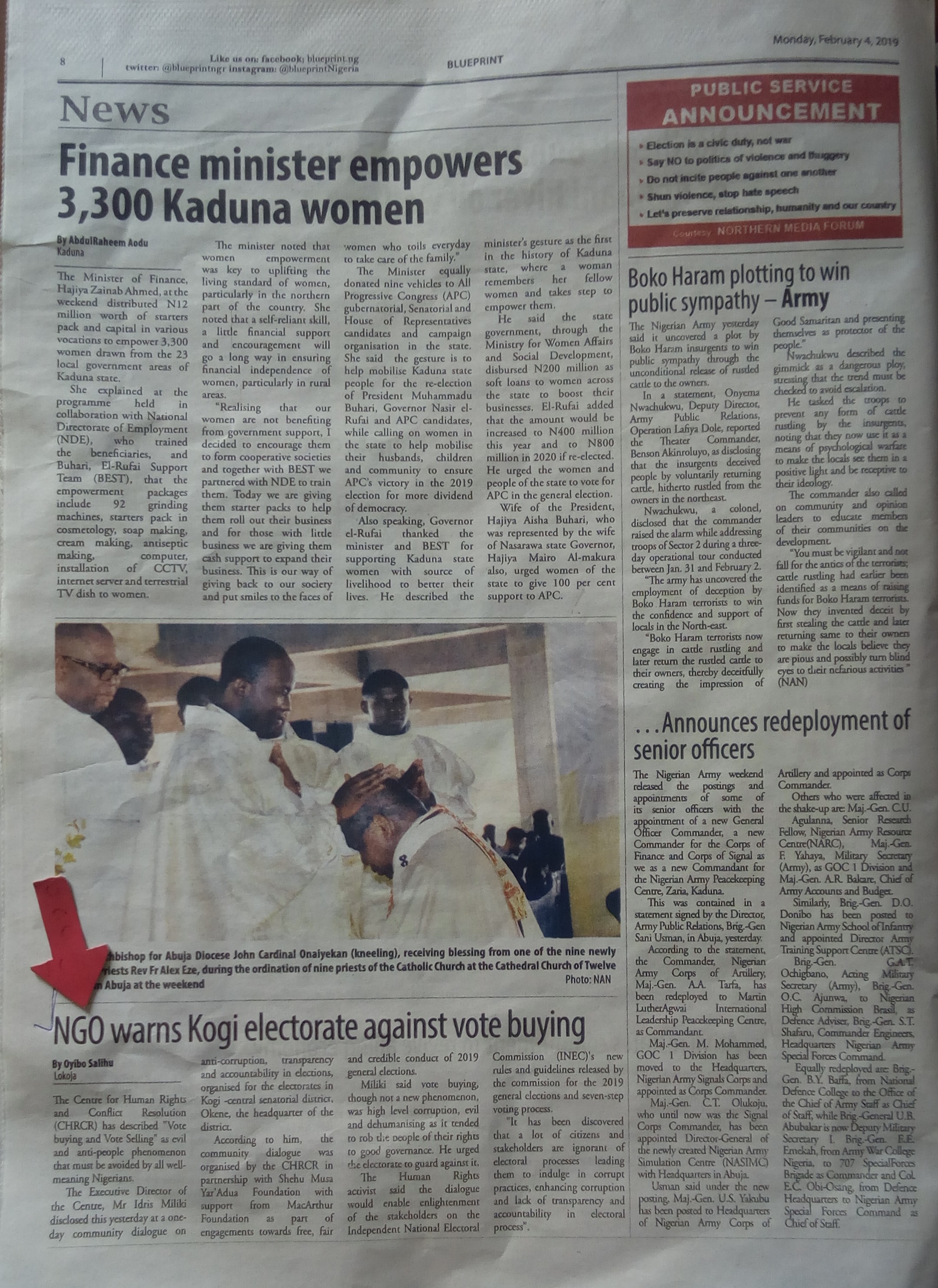NGO warns Kogi electorate against Vote buying 
